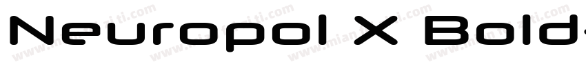 Neuropol X Bold字体转换
